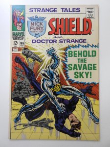Strange Tales #165 (1968) Behold The Savage Sky! Beautiful VF- Condition!