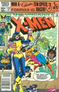 Uncanny X-Men, The #153 (Newsstand) FN ; Marvel | Chris Claremont