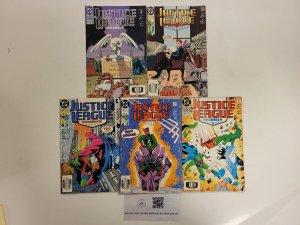 5 Justice League America DC Comic Books #36 38 39 40 41 71 TJ25