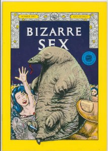 Bizarre Sex #2 2nd Print Kitchen Sink 1977 FN/VF