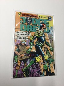 Judge Dredd 14 Eagle Comics Nm Near Mint 