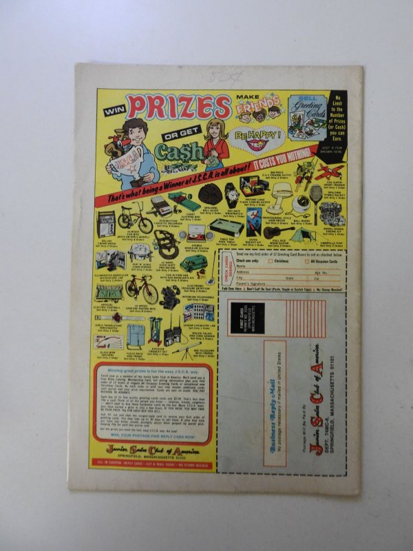 Jungle Action #11 (1974) FR/GD condition MVS missing