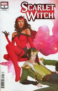 Scarlet Witch #8 2023 Forbes Cover B Marvel Comics EB163