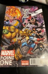 Point One Nick Bradshaw Variant (2012) Sam Alexander  as nova