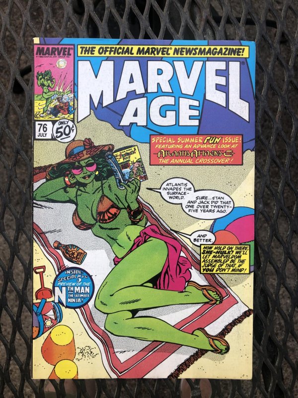 Marvel Age #76 (1989)