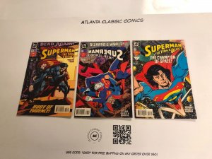 3 DC Comics Books Action Comics # 696 697 705 Superman Batman Flash  88 KE2