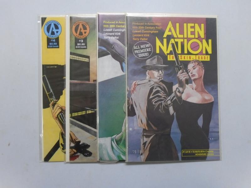 Alien Nation the Skin Trade, Set:#1-4, 8.0/VF (1991)