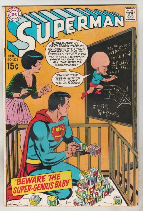 Superman #224 (1970)