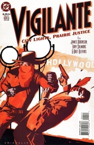 VIGILANTE : CITY LIGHTS, PRAIRIE JUSTICE COMPLETE SET 1-4  DC  1995