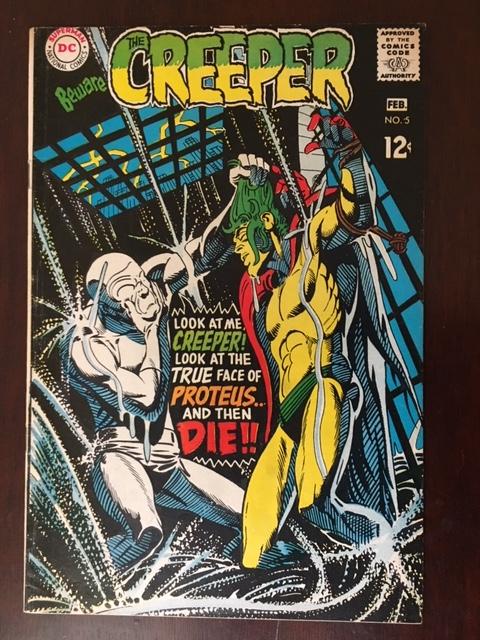 THE CREEPER #5 DITKO! GLOSSY VF- CLASSIC DC SILVER AGE