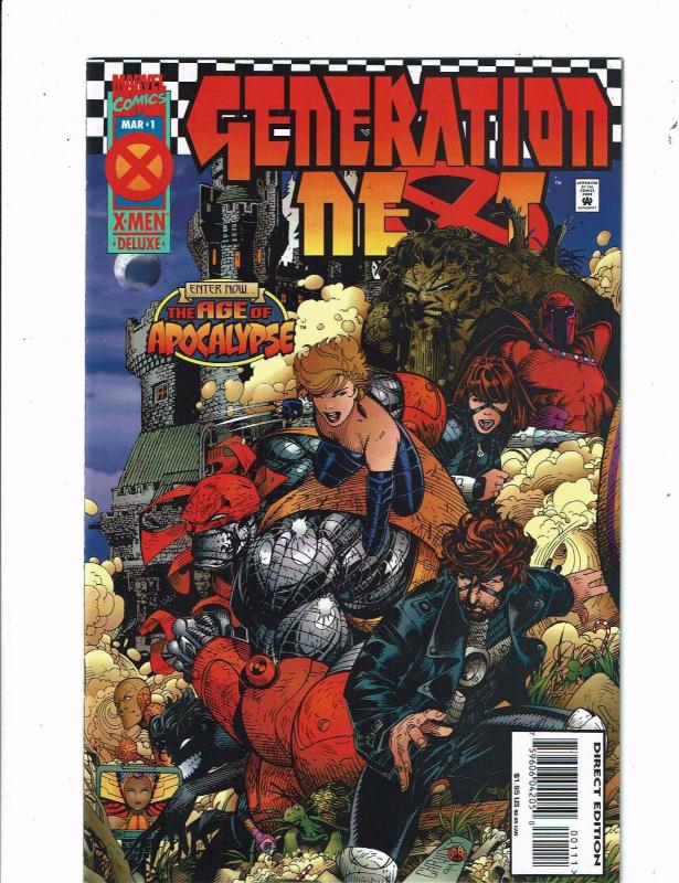 8 Marvel Comics Age Apocalypse Chosen Generation Next # 1 2 3 4 Astonishing J205