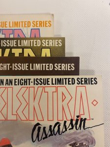 8 Elektra Assassin Marvel Comics Complete LTD Series #1 2 3 4 5 6 7 8  72 KM