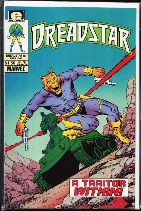Cremator: Hell's Guardian Sneak Peek Preview! #18 (1985) Dreadstar