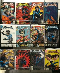 NIGHTWING (2000-2009)45-150 plus stray one shots 115 diff Dick Grayson steps out 