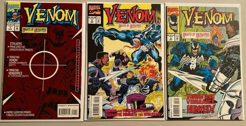 Venom nights of vengeance run:#1-3 7.0 FN/VF (1994)