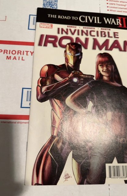 Invincible Iron Man #7 (2016)1st to-Ti Williams  -Braveheart