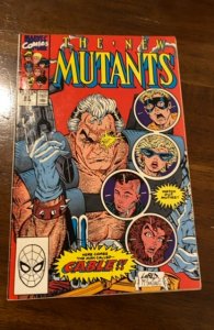 The New Mutants #87 (1990)1st cable app