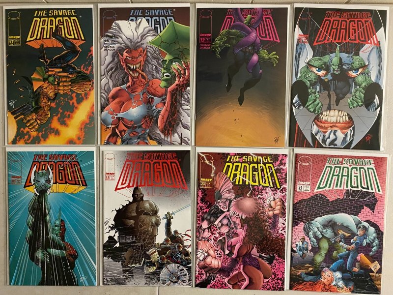 Savage Dragon lot #1-37 Image 2nd Series (8.0 VF) 33 different (1996 to 1997)