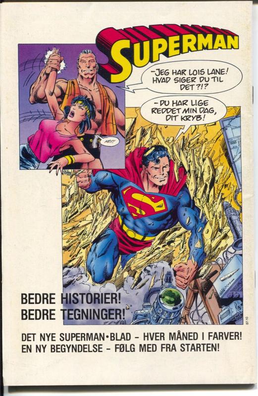 Superman's Fodseldag #29 1989-DC-Dutch Edition-50 years of Superman-VF+