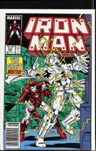Iron Man #221 Newsstand Edition (1987) Iron Man