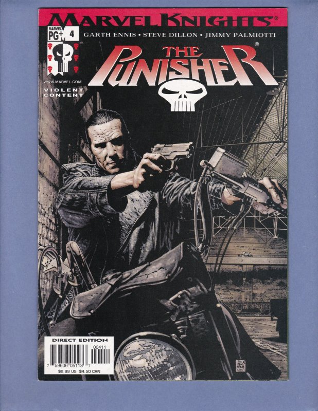 Punisher #4 NM- Marvel Knights 2001