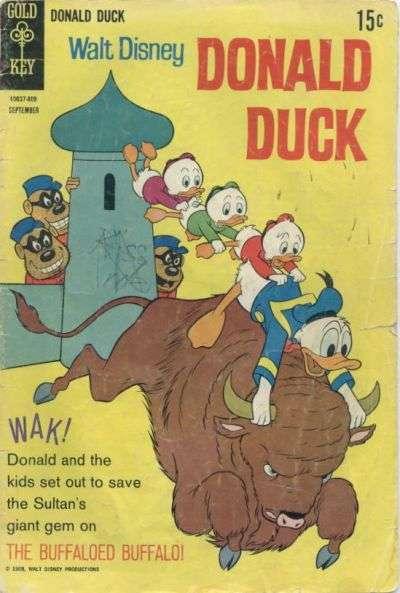 Donald Duck (1940 series) #121, VG (Stock photo)