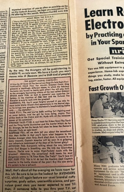 The Avengers #11 (1964)1st Spider-Man in this title Kapp app see deecrpt