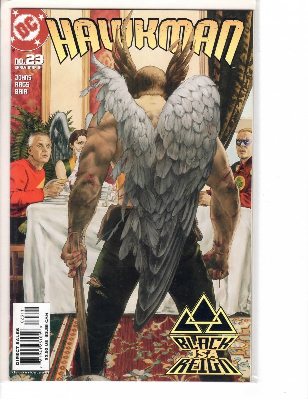 Hawkman (2002) #23 NM- (9.2) Justice Society