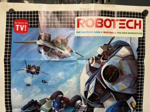 ROBOTECH Macross Masters New Generation Comic promo poster Original 1985 28x20”