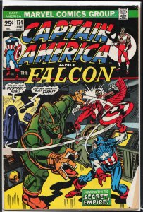 Captain America #174 (1974) Captain America and the Falcon
