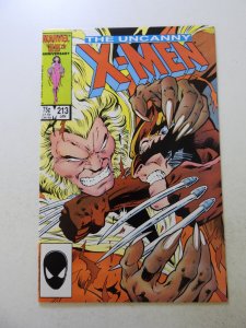 The Uncanny X-Men #213 (1987) VF- condition