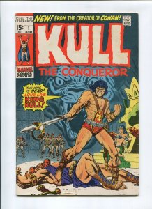 KULL THE CONQUEROR #1 (7.0) 1971 KING COMES RIDING
