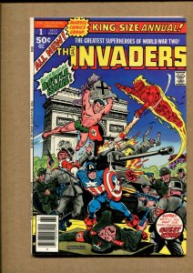 Invaders King Size #1 - Axis, Here We Come - 1977 (Grade 8.0) WH