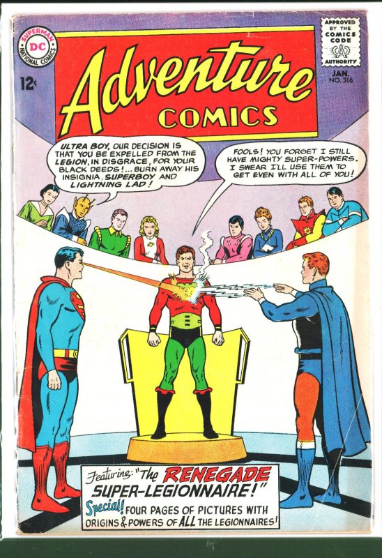 Adventure Comics #316 (1964)