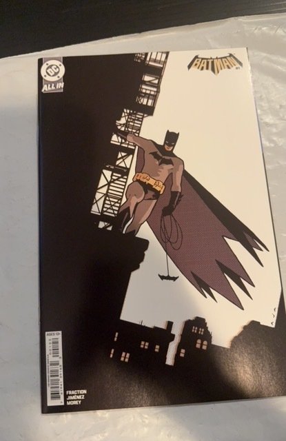 ?? BATMAN #1 DAVID AJA 1:50 Card Stock Variant Cvr