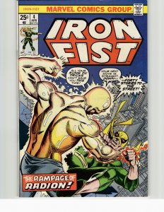 Iron Fist #4 (1976) Iron Fist