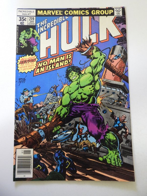 The Incredible Hulk #219 (1978) FN Condition