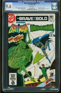 Brave and the Bold #174 -CGC GRADED 9.6-Batman-Green Lantern 0207676007
