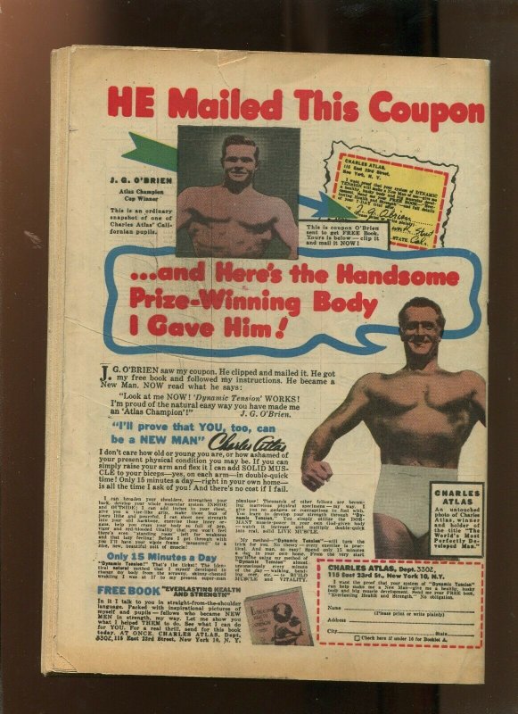 SMASH COMICS #57 (5.0) MIDNIGHT FINDS A DUMMY! 1945