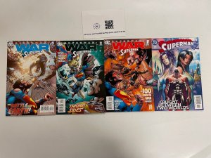 4 DC Comics Superman # 202 War of the Supermen # 1 2 3  31 NO10