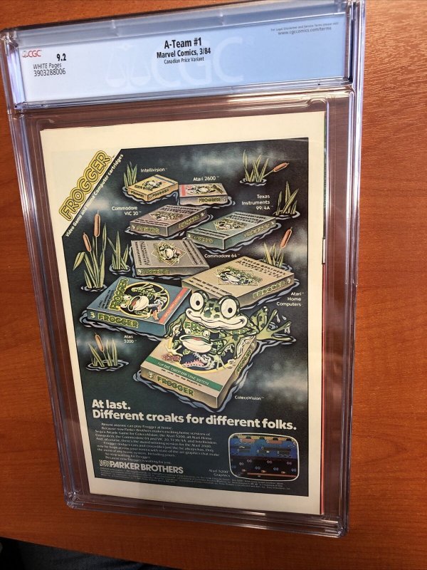 A-Team (1984) # 1 (CGC 9.2 WP) CPV