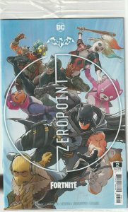 Batman Fortnite Zero Point # 2 Cover A NM DC Sealed With Code