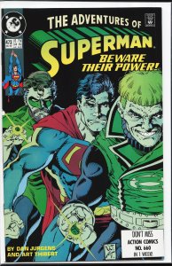 Adventures of Superman #473 (1990) Superman