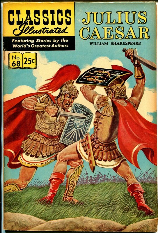 Classics Illustrated #68 1967-Gilberton-Julius Caesar-HRN 166-VF 