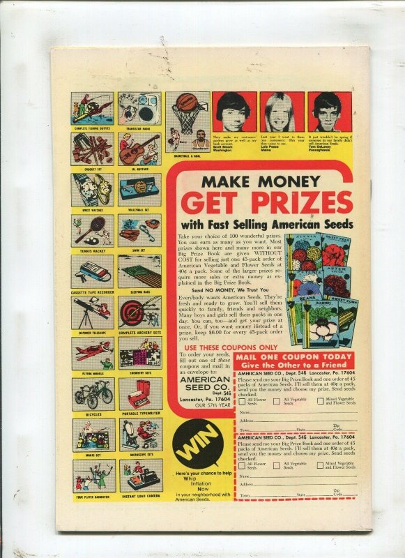 SGT. FURY #126 - HOWLERS HIT THE HOME FRONT! - (4.5) 1975