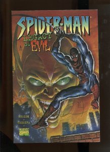 SPIDER-MAN LEGACY OF EVIL (9.0) ONE SHOT SIGNED BY MARK TEXIERA