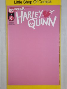 Harley Quinn #1 Blank Sketch Variant 2021 DC Comics Pink