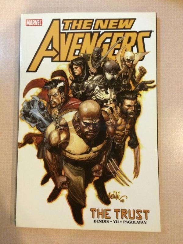 The New Avengers Vol 7 The Trust Bendis Yu Tpb