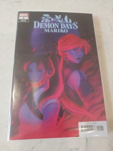 DEMON DAYS MARIKO #1  WHITE BARTEL VARIANT