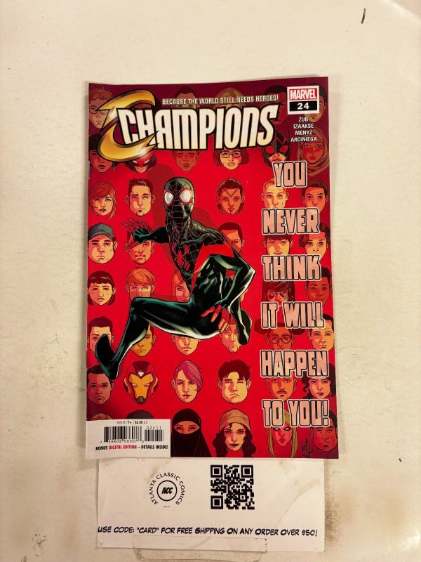 Champions #24 NM Marvel Comic Books Miles Morales MS Marvel Viv 28 HH68